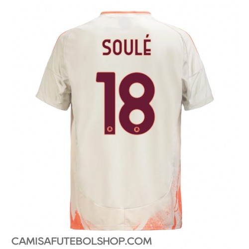 Camisa de time de futebol AS Roma Matias Soule #18 Replicas 2º Equipamento 2024-25 Manga Curta